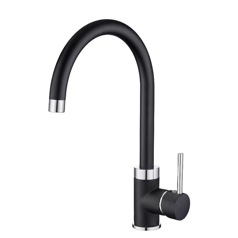 Смеситель для кухни Emar Quartz 3004.12 цвет Оникс