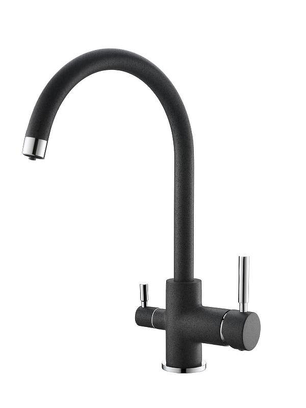 Смеситель для кухни Emar Quartz 3007.7 цвет Антрацит