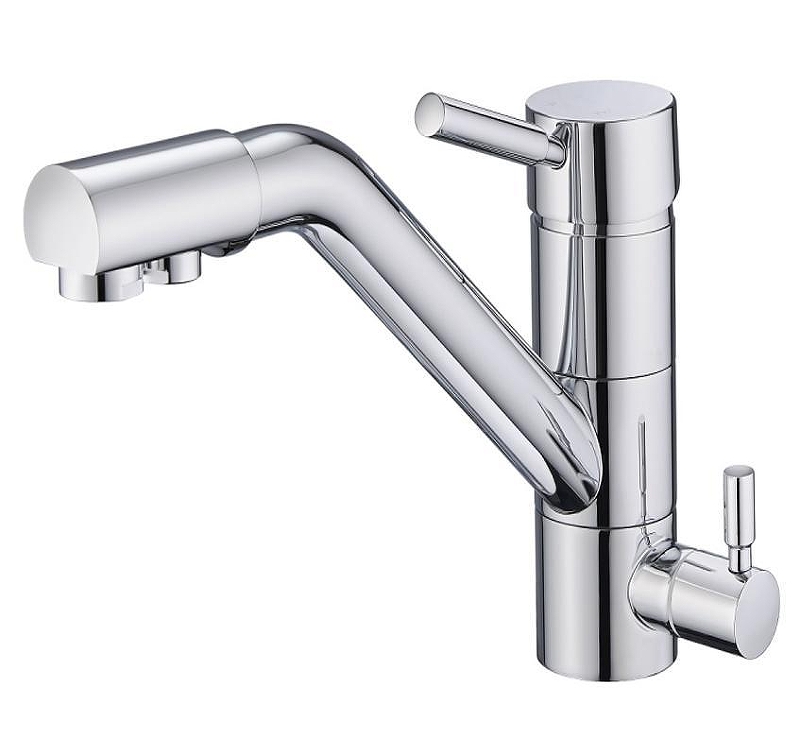 Смеситель для кухни Emar Steel ЕС - 3008 цвет Хром