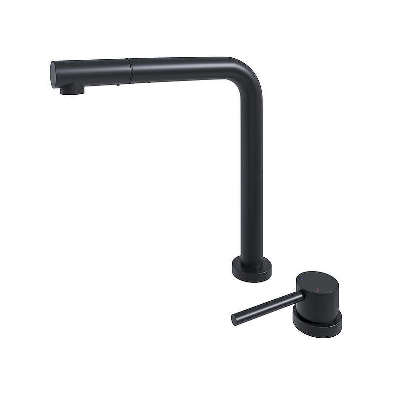 Смеситель для кухни Emar Steel ЕС - 7027 цвет Black