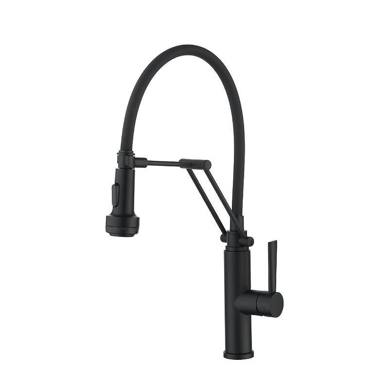 Смеситель для кухни Emar Steel ЕСВ 7012 цвет Black