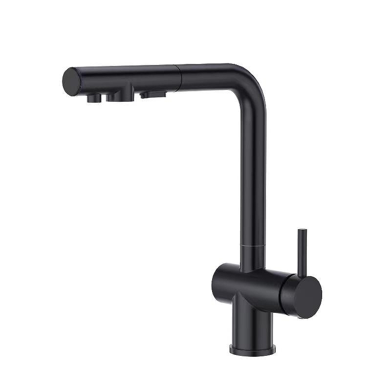 Смеситель для кухни Emar Steel ЕСВ 7020 цвет Black