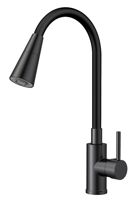 Смеситель для кухни ESKO K47BB цвет Черный матовый