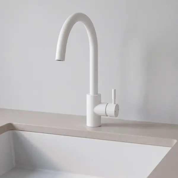 Смеситель для кухни Esko Viaman VA519W 26 см цвет белый