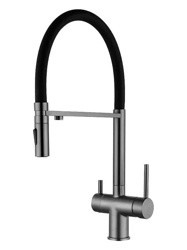 Смеситель для кухни FILARETE Roun FL3020BG цвет Графит