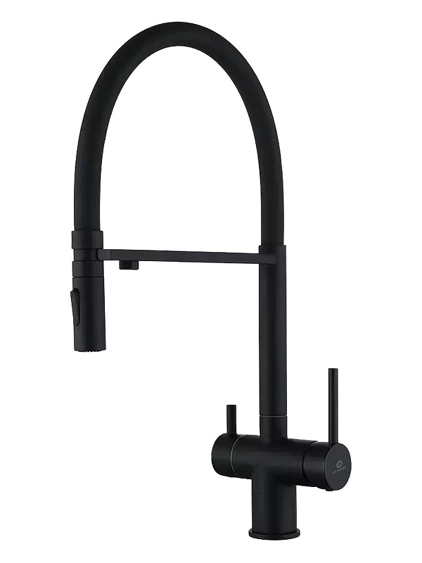Смеситель для кухни FILARETE Roun FL3020BL цвет Черный матовый