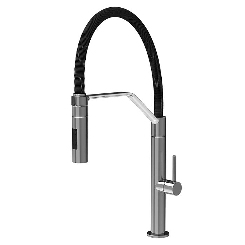 Смеситель для кухни Fima Carlo Frattini Kitchen F7047/1SN цвет Никель брашированный