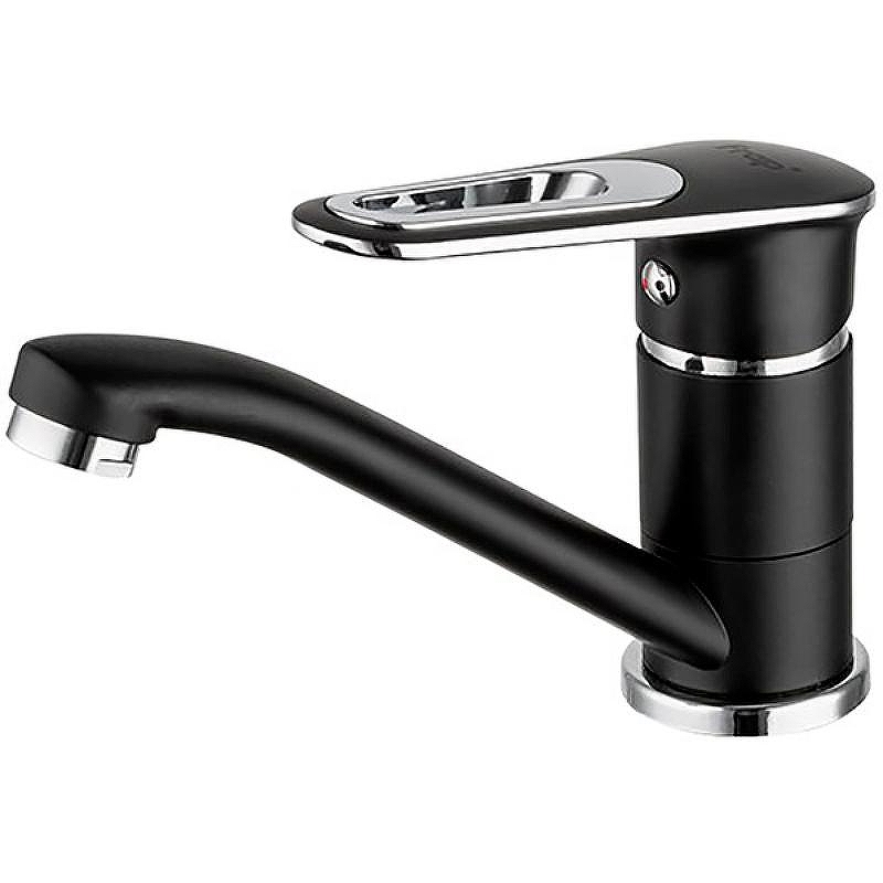 Смеситель для кухни Frap H49-6 F4549-6 Черный матовый Хром