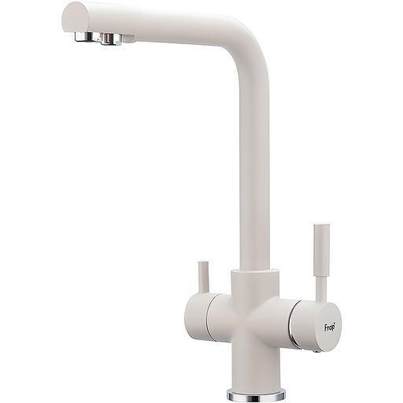 Смеситель для кухни Frap H52 F4352-24 Молочный