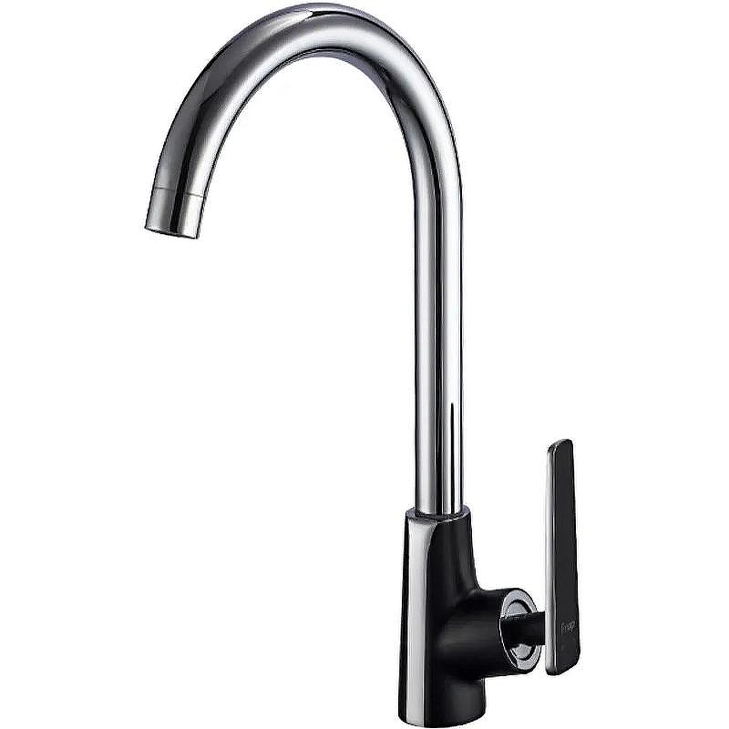 Смеситель для кухни Frap H57 F4057 Черный матовый Хром