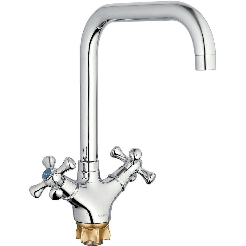 Смеситель для кухни G-Lauf QML4-C827 Хром