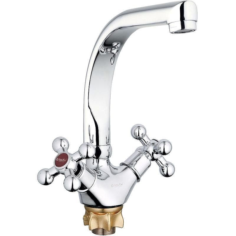 Смеситель для кухни G-Lauf QTZ4-D856 Хром