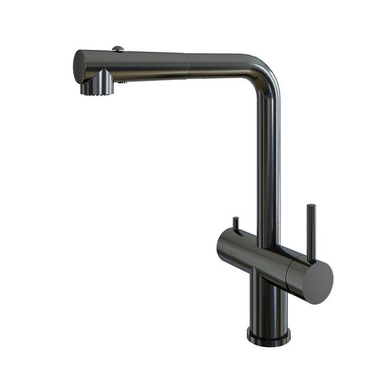 Смеситель для кухни Grandex Aqua Integra-SP 9020493 цвет Графит