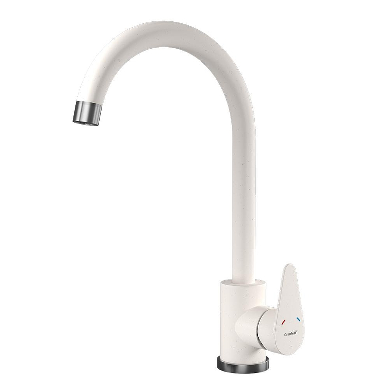 Смеситель для кухни GranFest GF-Z-5412 цвет Белый