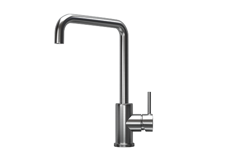 Смеситель для кухни Granula Kitchen Space 7110 цвет Сталь сатин