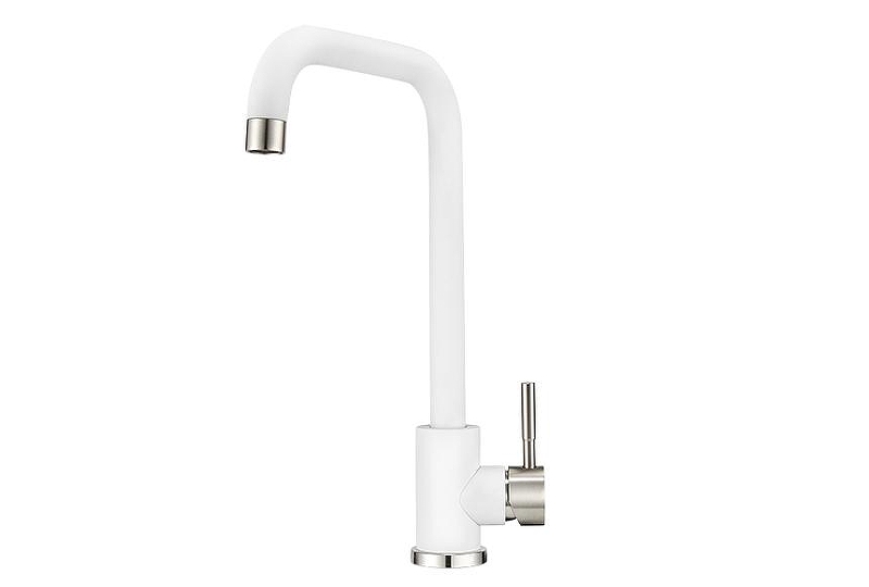 Смеситель для кухни Granula Standart ST-4033 цвет Белый