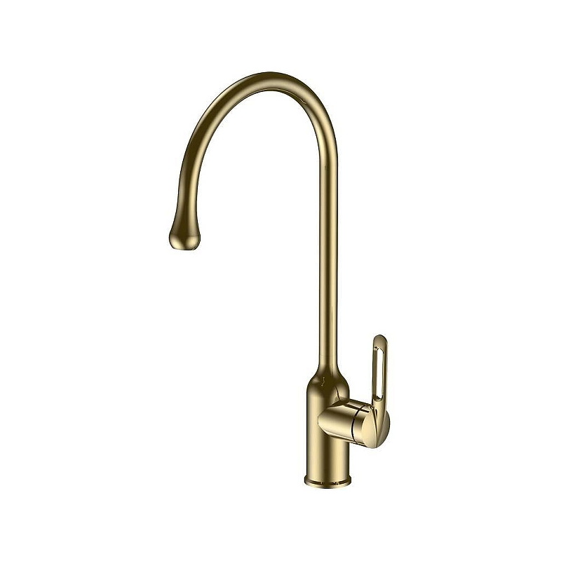 Смеситель для кухни Haiba HB41830-5 цвет Золото матовое