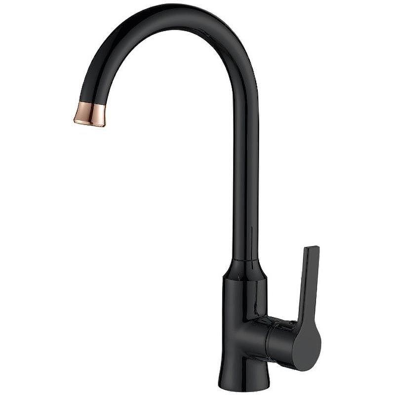 Смеситель для кухни Haiba HB70652-7 Черный матовый