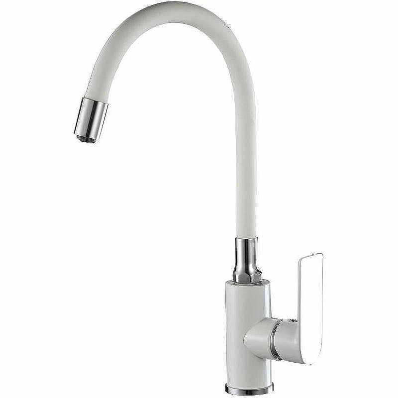 Смеситель для кухни Haiba HB73505-8 Белый Хром