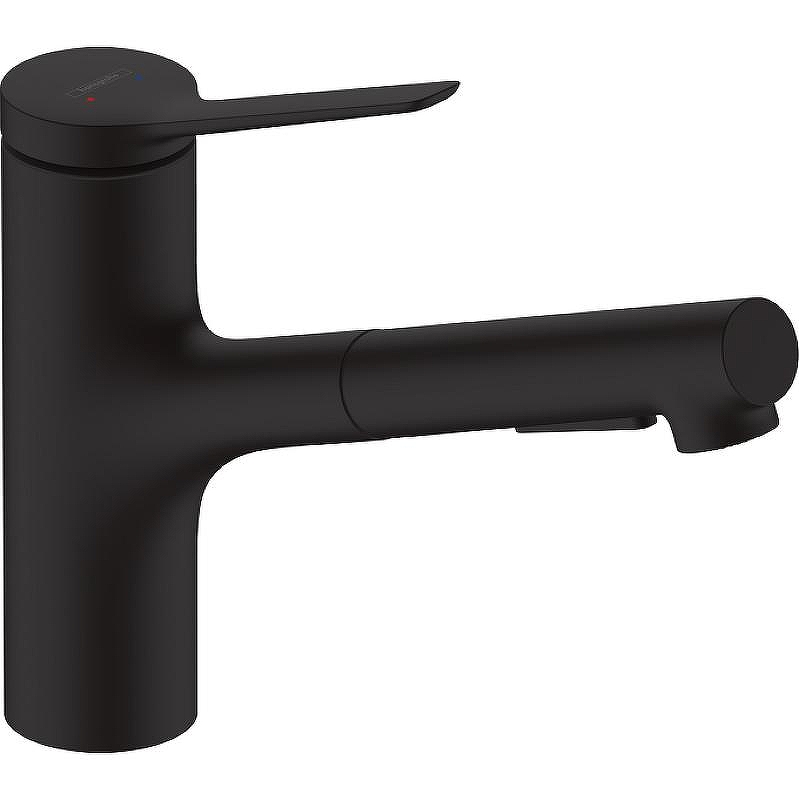 Смеситель для кухни Hansgrohe Zesis M33 74800670 Черный матовый