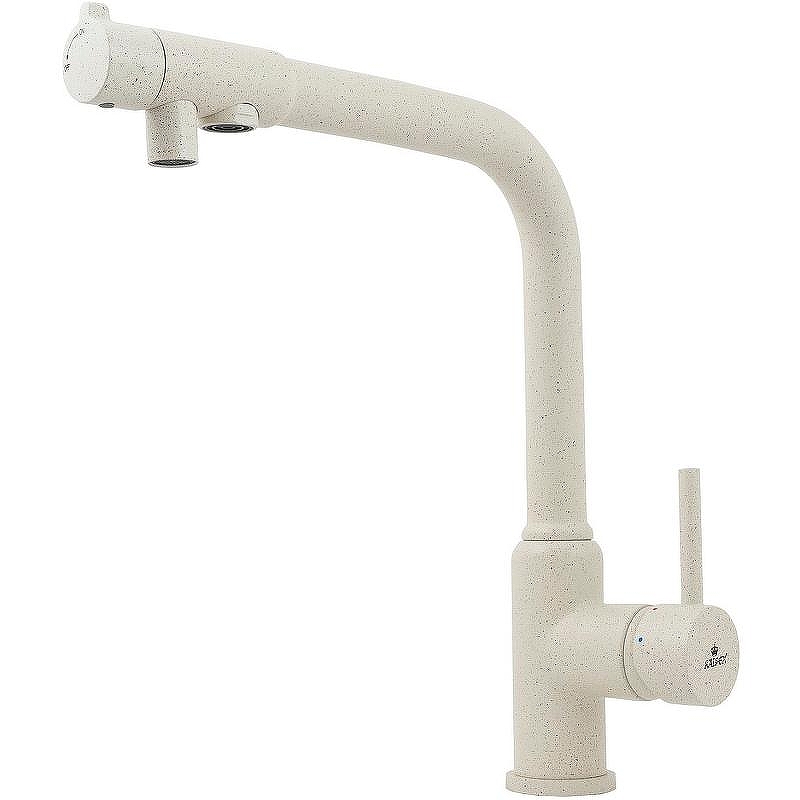 Смеситель для кухни Kaiser Teka 13044-11 Бежевый мрамор