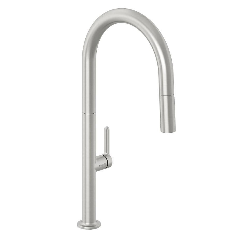Смеситель для кухни Kludi Aurea 55852N575 цвет Никель брашированный
