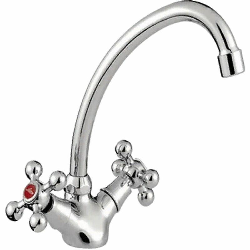 Смеситель для кухни Ledeme H19 4119L Хром