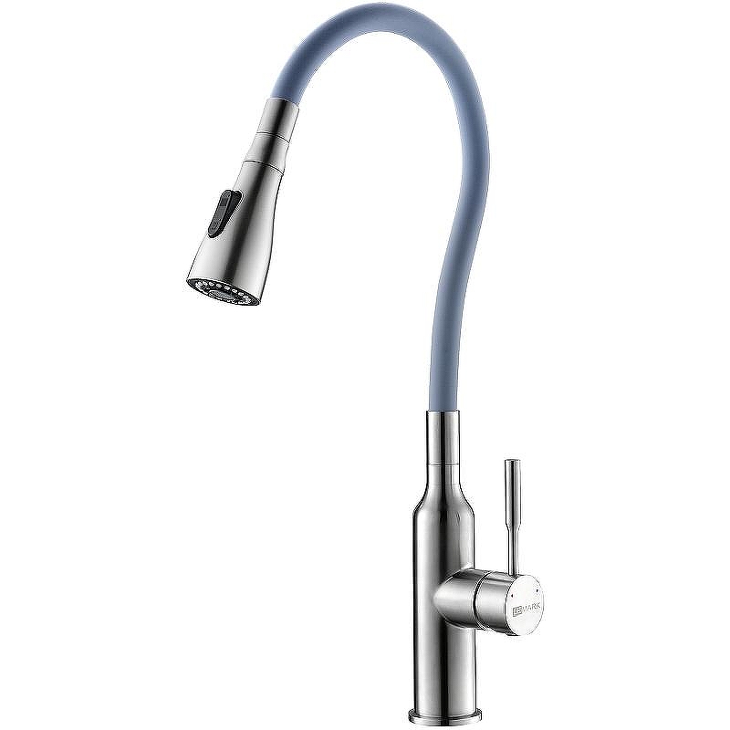 Смеситель для кухни Lemark Expert LM5082S-Gray Нержавеющая сталь Серый