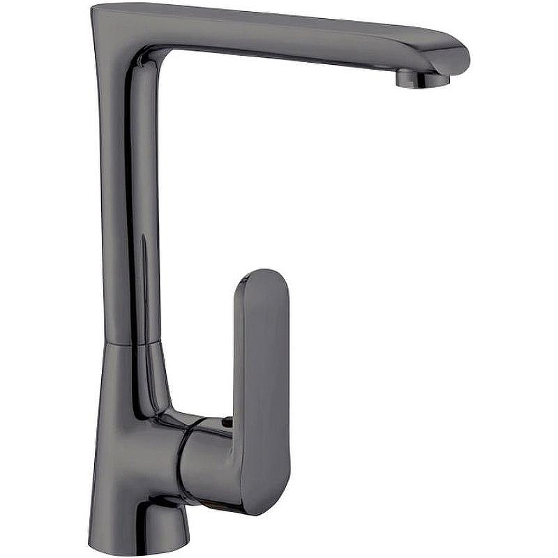 Смеситель для кухни Melodia della vita Heavy Metal MDV35615gn Оружейная сталь