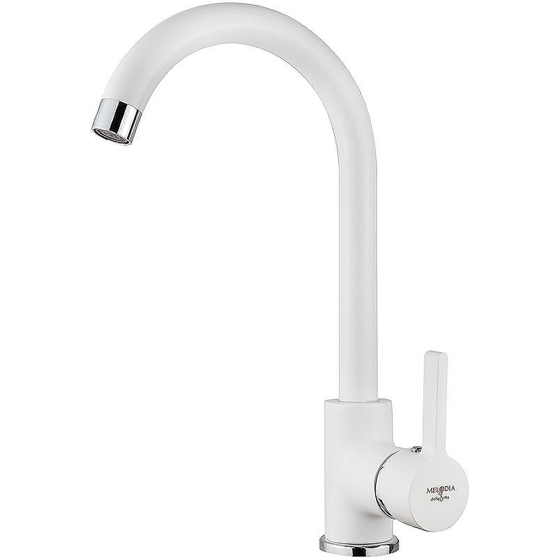 Смеситель для кухни Melodia della vita Ostessa MDV35116_wt Белый