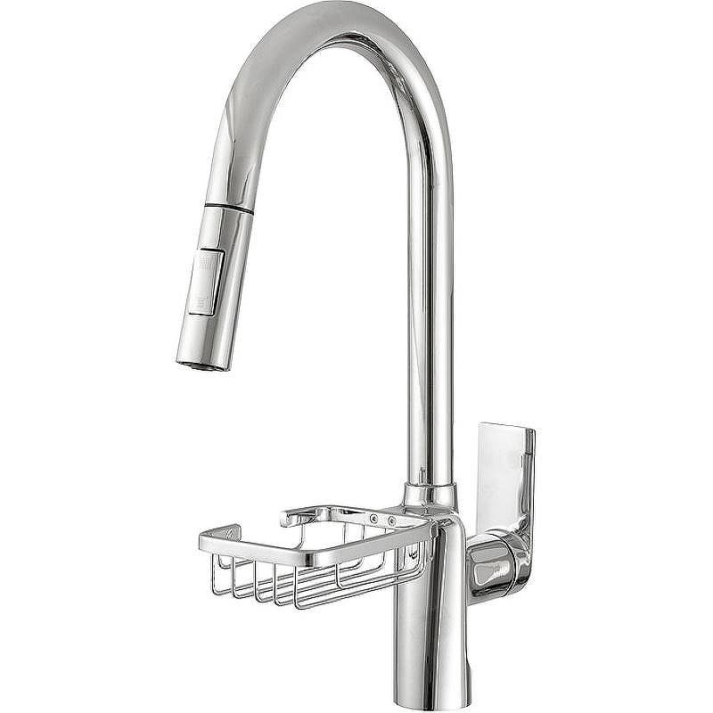 Смеситель для кухни Melodia della vita Perfetto MDV30200 с мыльницей Хром