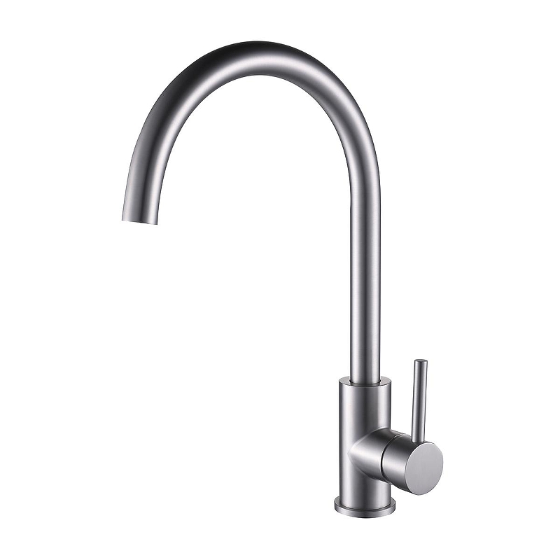 Смеситель для кухни Oliveeka KS OL-963002-BN цвет Никель матовый