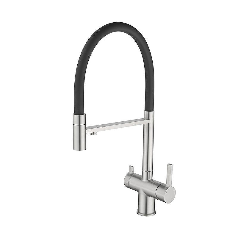 Смеситель для кухни Oulin OL - 8024 цвет Satin
