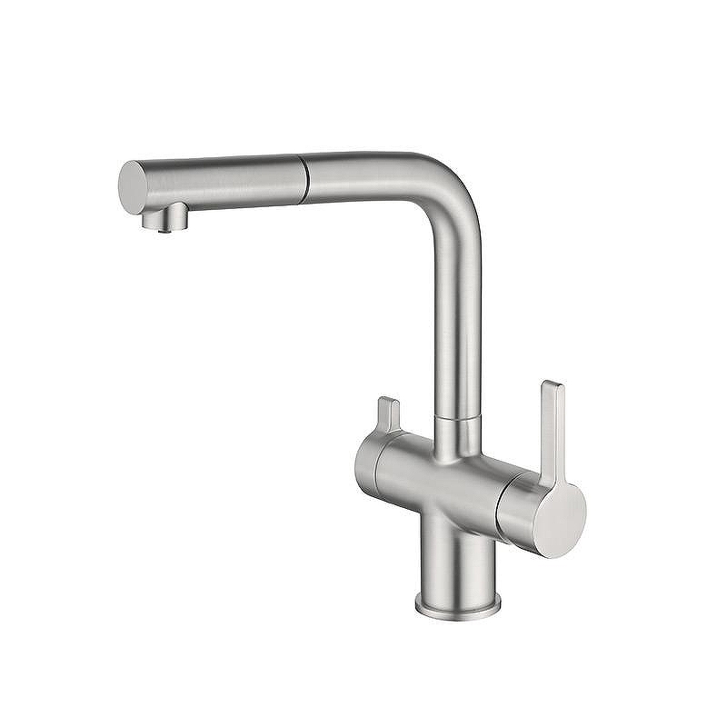 Смеситель для кухни Oulin OL - 8026 цвет Satin