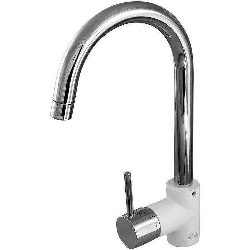 Смеситель для кухни Paini Cox 78CR5722LLMKM Белый Хром