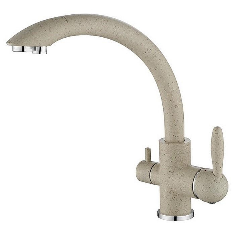 Смеситель для кухни Paulmark Essen Es213001-328 Бежевый