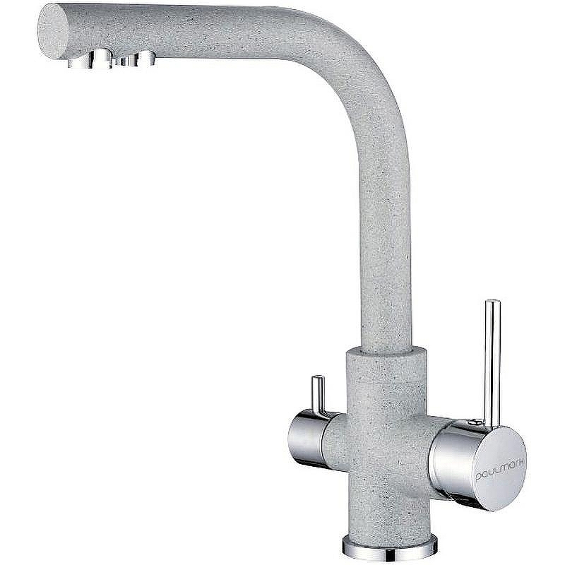 Смеситель для кухни Paulmark Essen Es213011-310 Серый