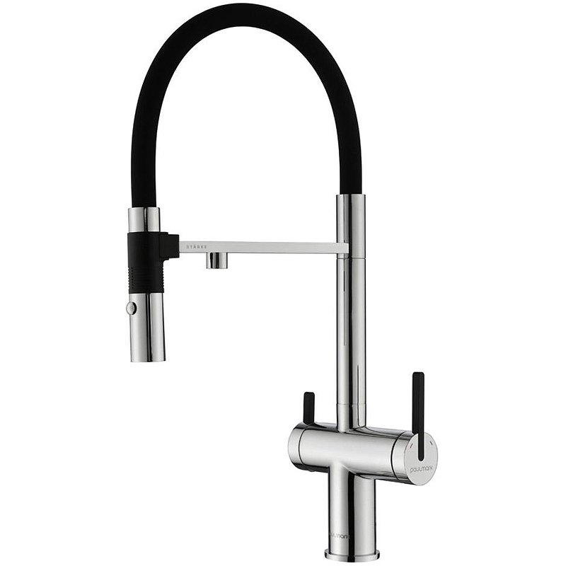 Смеситель для кухни Paulmark Gravity Gr213888-CR Хром