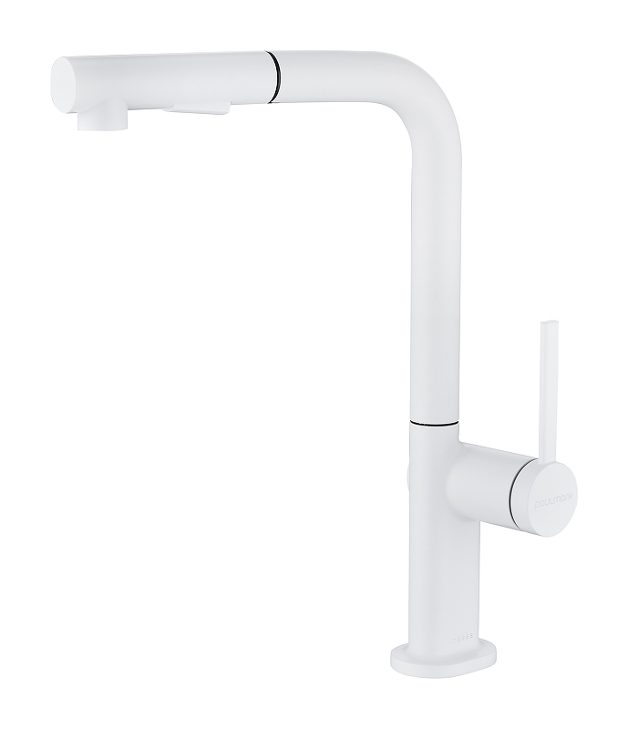 Смеситель для кухни Paulmark Neo Ne214419-WH цвет Белый матовый