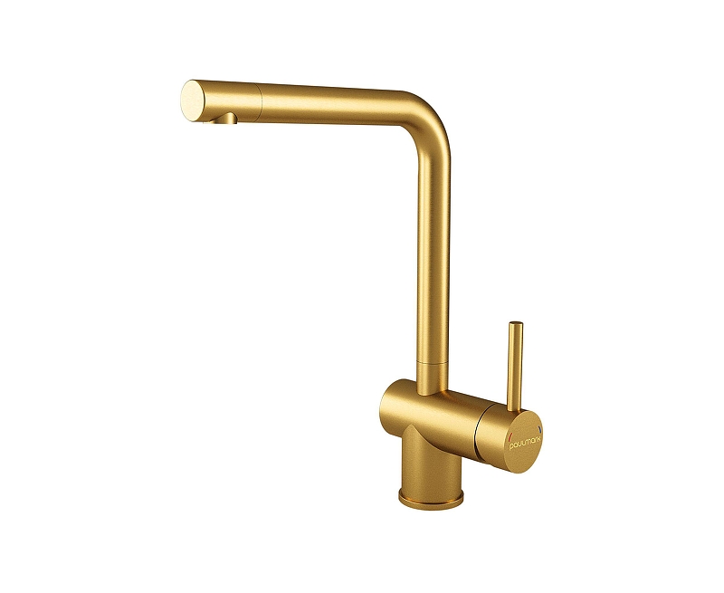 Смеситель для кухни Paulmark Spring Sp212067-LG цвет Светлое золото