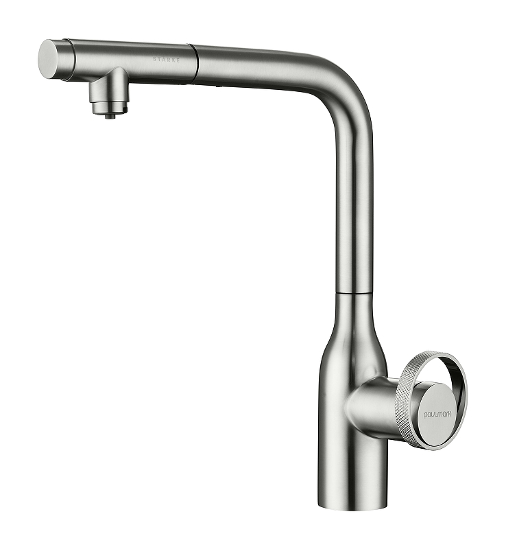 Смеситель для кухни Paulmark Urban Ur213104-BS цвет Брашированная сталь