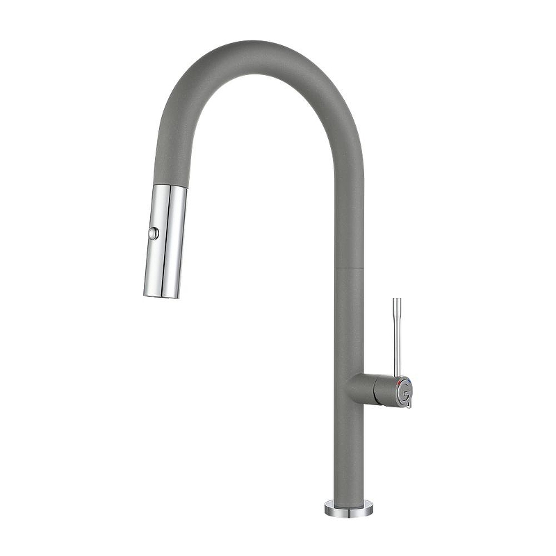 Смеситель для кухни Rivelato Asti 3972500 grigio cromo цвет Серый Хром