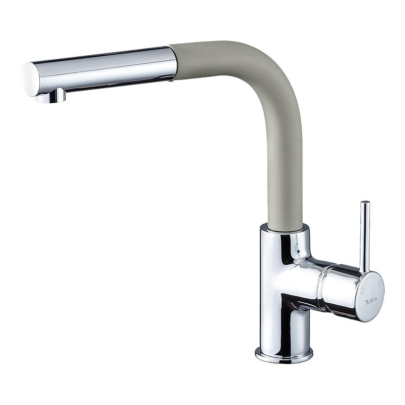 Смеситель для кухни Rivelato Ledro 9022203 topazio cromo цвет Хром Топаз