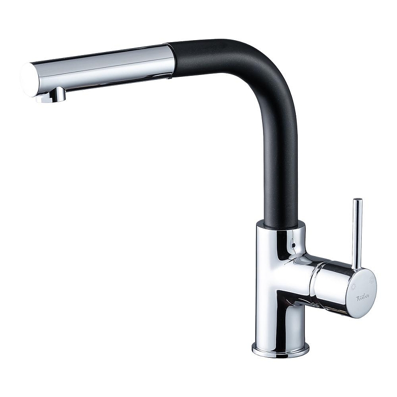 Смеситель для кухни Rivelato Ledro 9022208 antracite cromo цвет Хром Антрацит