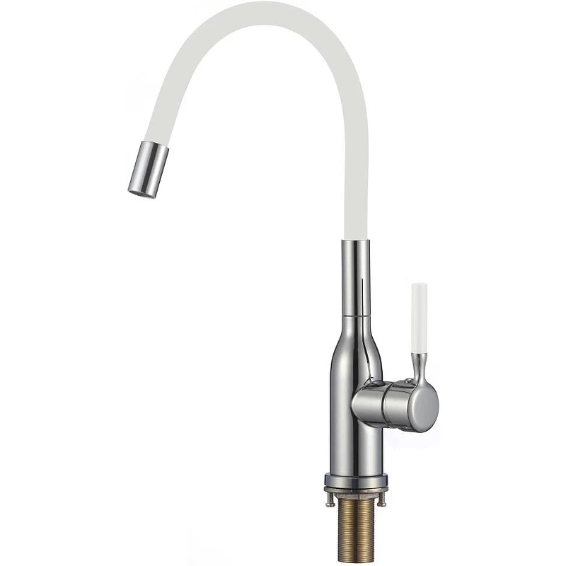 Смеситель для кухни Savol S-2804A02 цвет Хром Белый