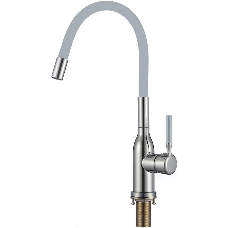 Смеситель для кухни Savol S-2804A04 цвет Хром Серый