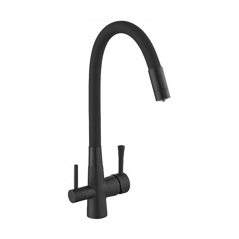Смеситель для кухни Savol S-L1806H-01 цвет Черный