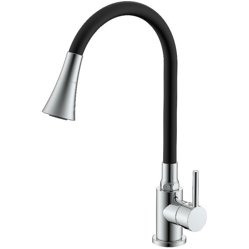 Смеситель для кухни Splenka S201.4306 Хром Черный