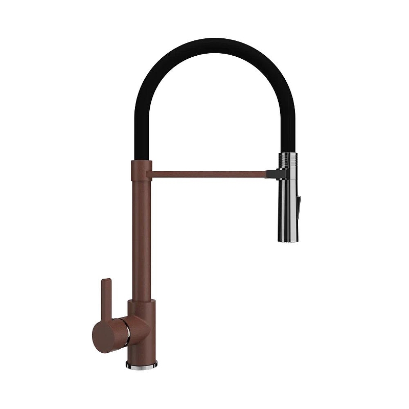 Смеситель для кухни Ulgran Classic U-024-307 цвет Терракот