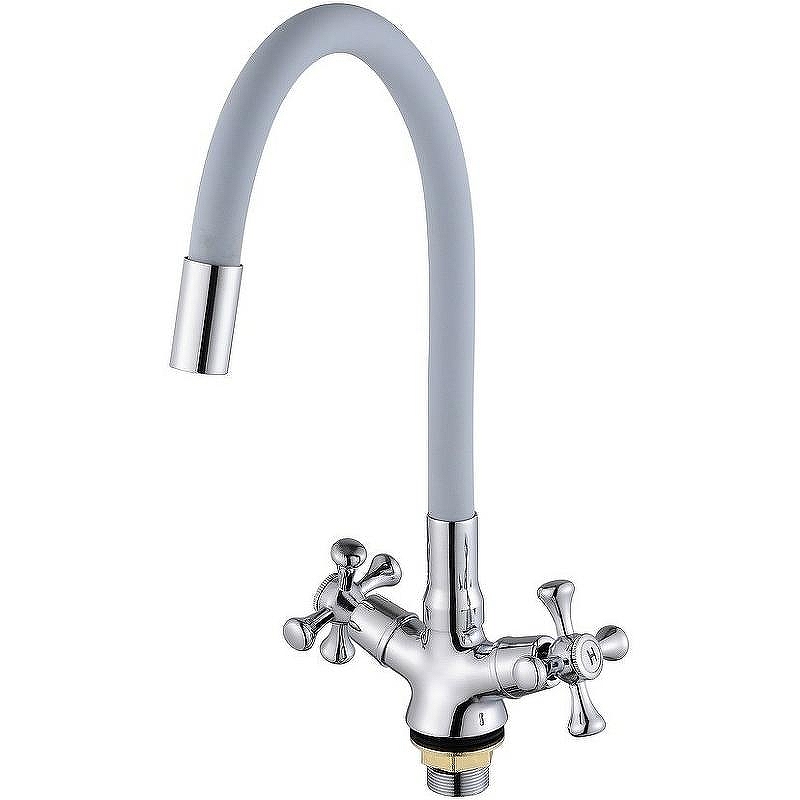Смеситель для кухни Viko V-2768 Хром Серый
